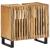Dulap pentru chiuveta de baie 62x34x58 cm lemn masiv mango brut GartenMobel Dekor