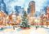PUZZLE TREFL 1000 PREMIUM PLUS CENTRAL PARK USA WINTER WONDERLAND SuperHeroes ToysZone
