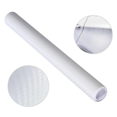Folie colantare auto Carbon 3D - Alb (3m x 1,27m) FAVLine Selection
