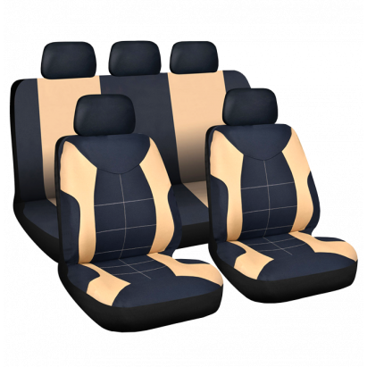 Set huse scaun auto ieftine, Universale 9 piese, model ELEGANCE FAVLine Selection