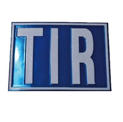 Placuta metalica TIR din otel reliefat FAVLine Selection