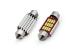 Set becuri auto cu LED CANBUS sofit compatibil C5W 12 SMD 4014 39mm Alb 12/24V, destinat competitiilor auto sau off-road FAVLine Selection