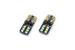 Set becuri auto cu LED CANBUS UltraBright compatibil T10e W5W 12 SMD Alb 12/24V, destinat competitiilor auto sau off-road FAVLine Selection