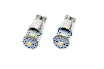 Set becuri auto cu LED CANBUS compatibil T10e W5W 3 SMD ALU Alb 12V/24V, destinat competitiilor auto sau off-road FAVLine Selection