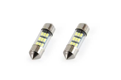 Set becuri auto cu LED sofit compatibil C5W 9 SMD 31mm Alb 12V, destinat competitiilor auto sau off-road FAVLine Selection