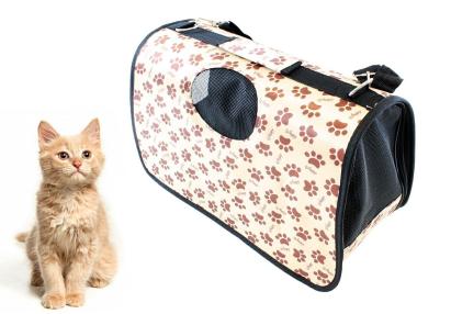 Geanta de Transport pentru Caine sau Pisica - ALB/MARO AG644C FAVLine Selection