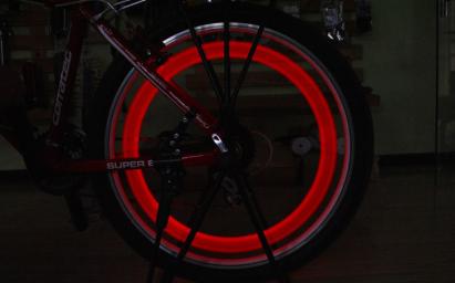 Lumina LED Ambientala pentru bicicleta - ROSU FAVLine Selection