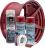 Kit complet reparatie si vopsire jante culoare Rosu Burgundy Metalizat, V2 FAVLine Selection