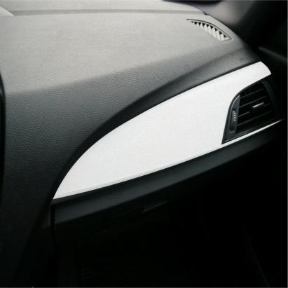 Folie Auto Colantare Trimuri, Model Piele Alba, 100 x 45cm FAVLine Selection