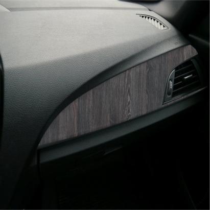 Folie Auto Colantare Trimuri, Model Stejar Gri Inchis, 100 x 45cm FAVLine Selection