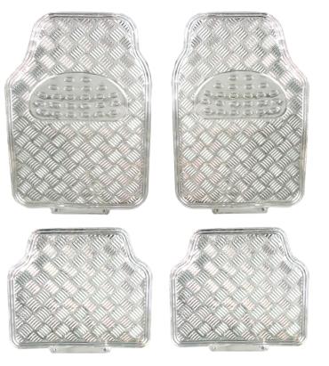 Covorase Auto Universale, model Diamond, culoare Crom Argintiu FAVLine Selection