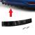 Ornament Tuning Spoiler cu 7 aripioare, lungime 85 cm, culoare Negru FAVLine Selection