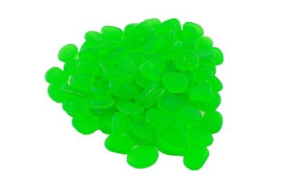 Set 100 pietre decorative fluorescente, culoare Verde, AVX-AG653B FAVLine Selection