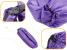 Saltea Autogonflabila "Lazy Bag" tip sezlong, 230 x 70cm, culoare Violet, pentru camping, plaja sau piscina FAVLine Selection