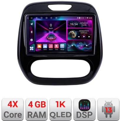 Navigatie Renault Captur 2013-2020 Android radio gps internet 4+64 InCell Display 1K KIT-captur-+EDT-E209-RK CarStore Technology
