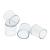 Set 4 buc. protectii anti-zgarieturi picioare scaun, diametru 19mm, culoare transparent FAVLine Selection