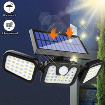 Lampa Solara LED, reglabila, model TRIO, cu senzor crepuscular si senzor de miscare FAVLine Selection