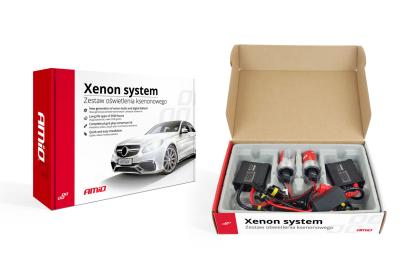 Kit XENON AC model SLIM, compatibil H7, 35W, 9-16V, 8000K, destinat competitiilor auto sau off-road FAVLine Selection