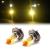 Set 2 becuri H7 pentru proiectoare de ceata, culoare galbena, 12V, 55W FAVLine Selection