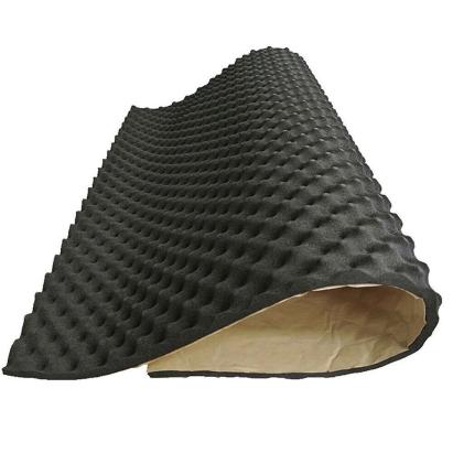 Material insonorizant auto adeziv reliefat, dimensiune 80cm x 50cm x 15mm, culoare Neagra FAVLine Selection