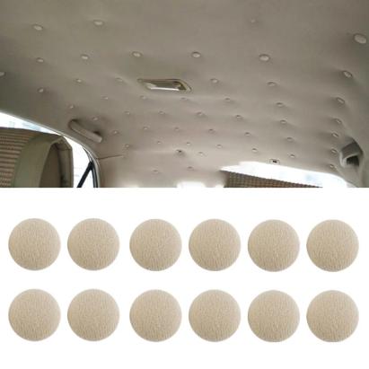 Set 12 clipsuri pentru reparatii tapiterie plafon auto, culoare Bej FAVLine Selection