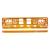 Suport numar inmatriculare din plastic, calitate Premium, culoare ORANGE FAVLine Selection