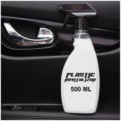 Solutie intretinere, revitalizare si curatare elemente din plastic, 500ml, cu pulverizator si aplicator FAVLine Selection