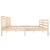 Cadru de pat, 140x190 cm, lemn masiv GartenMobel Dekor