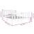 Cadru de pat, alb, 160x200 cm, lemn masiv GartenMobel Dekor