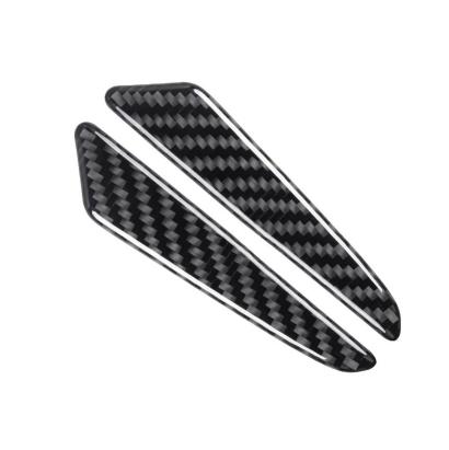 Set 8 elemente de protectie usa "Imitatie Carbon", flexibile, autoadezive, culoare Neagra FAVLine Selection