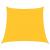 Pânză parasolar, galben, 4/5x4 m, HDPE, 160 g/m², trapez GartenMobel Dekor