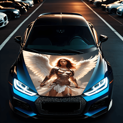 Folie Capota Auto "Hood Art" rezistenta la exterior, marime M (165 x 120cm) - Cod: AVX-CAPOTA-003M FAVLine Selection