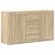 Bufet cu sertar Stejar sonoma 120 x 36 x 69 cm Lemn compozit GartenMobel Dekor