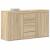 Bufet cu sertar Stejar sonoma 120 x 36 x 69 cm Lemn compozit GartenMobel Dekor