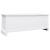 Comodă TV, alb, 108x30x40 cm, lemn masiv de paulownia GartenMobel Dekor