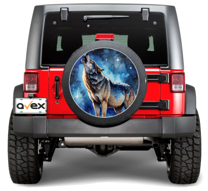 Sticker Auto "Roata de Rezerva" rezistenta la intemperii si raze UV, diametru 55 cm, Cod: AVX-RR01 FAVLine Selection