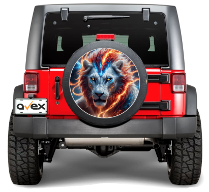 Sticker Auto "Roata de Rezerva" rezistenta la intemperii si raze UV, diametru 55 cm, Cod: AVX-RR05 FAVLine Selection