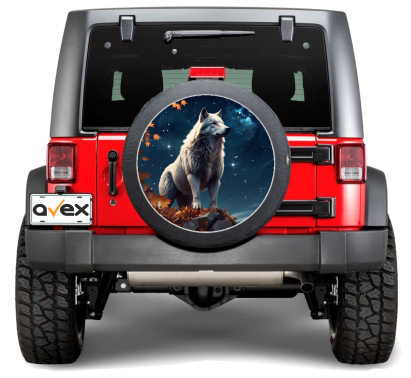 Sticker Auto "Roata de Rezerva" rezistenta la intemperii si raze UV, diametru 55 cm, Cod: AVX-RR12 FAVLine Selection