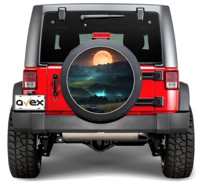 Sticker Auto "Roata de Rezerva" rezistenta la intemperii si raze UV, diametru 55 cm, Cod: AVX-RR15 FAVLine Selection