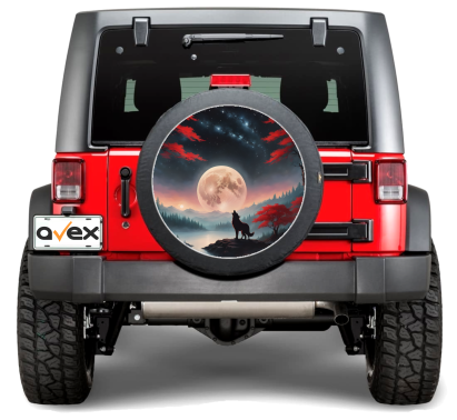 Sticker Auto "Roata de Rezerva" rezistenta la intemperii si raze UV, diametru 55 cm, Cod: AVX-RR17 FAVLine Selection