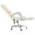 Fotoliu de birou rabatabil, crem, piele ecologică GartenMobel Dekor