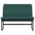 Bancă, verde închis, 100x75x76 cm, material textil GartenMobel Dekor