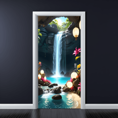 Folie imprimata color pentru decor Usa, dimensiune 200 x 90cm, model: AVX-DR31 FAVLine Selection