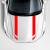 Set 2 stickere autoadezive Tuning, model "Hood Stripes V1", dimensiune 85 x 12 cm, culoare Rosie FAVLine Selection
