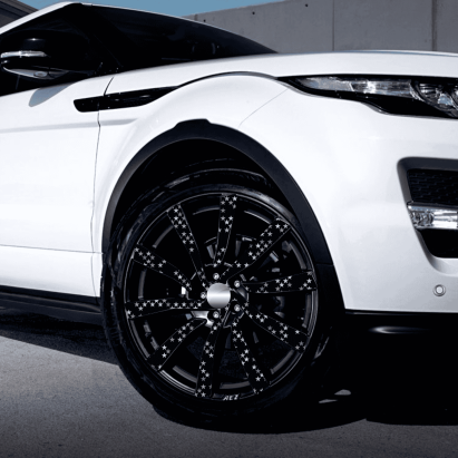 Set 4 Folii Imprimate Outdoor cu EcoSolvent, autoadezive, pentru decorarea jantelor auto, dimetru 60 cm, model FJT-06 FAVLine Selection