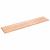 Blat masă, 220x50x(2-4) cm, maro, lemn tratat contur organic GartenMobel Dekor