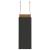 Pungi de hârtie 50 buc cu mânere negre 15x8x21 cm GartenMobel Dekor