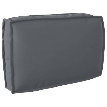Pernă pentru spătar din paleți Antracit 60 x 40 x 12 cm GartenMobel Dekor