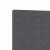 Tăblie cap cu headboard Gri închis 200 cm Piele artificială GartenMobel Dekor