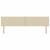 Tăblie cap cu headboard Crem 200 cm Piele artificială GartenMobel Dekor